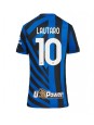 Inter Milan Lautaro Martinez #10 Replika Hemmakläder Dam 2024-25 Kortärmad